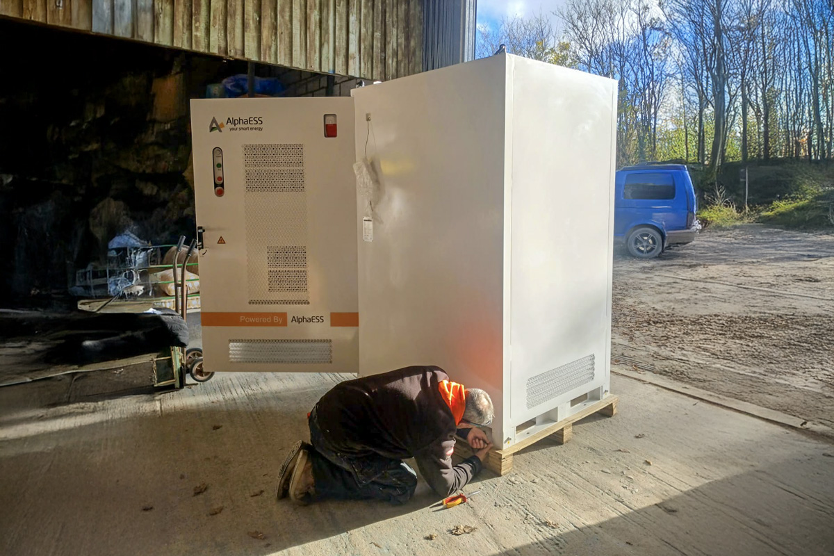 AlphaESS H50 at hill farm