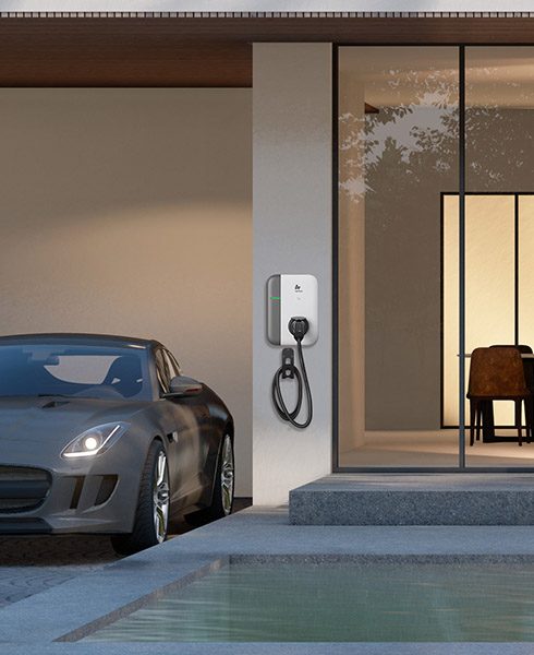 AlphaESS Smile-G3 EV charger close-up