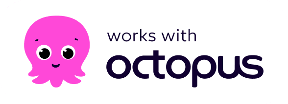 Works with Octopus badge