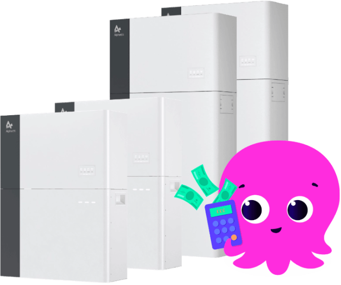 AlphaESS home battery range