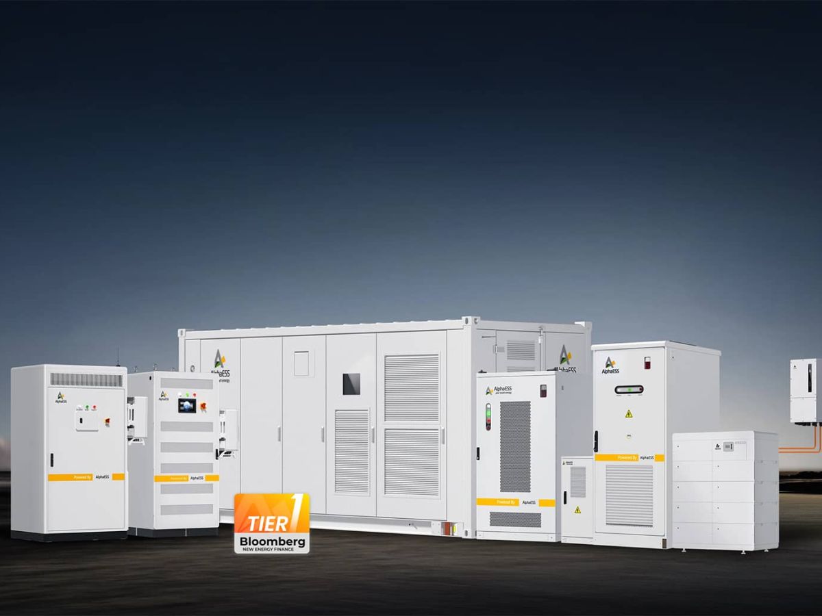 AlphaESS commercial battery storage range
